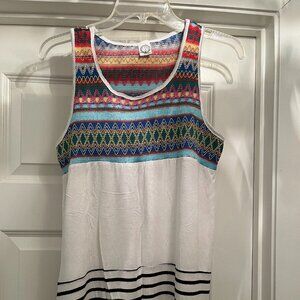 Sun Moon Top - 70's Vibe - Size Large